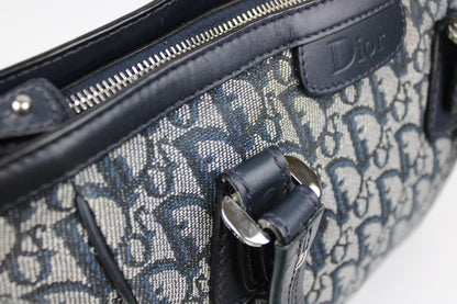 Pre-owned Dior Monogram Trotter Mini Tote Bag 2005