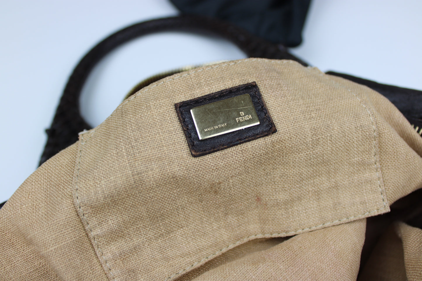 Fendi Zucca Mini Spy Bag