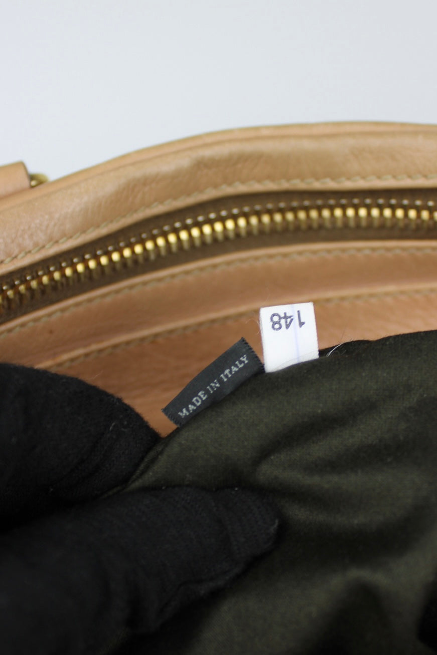 Miu Miu Leather Hobo Bag