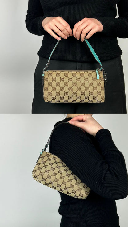 Gucci Monogram Pochette Bag