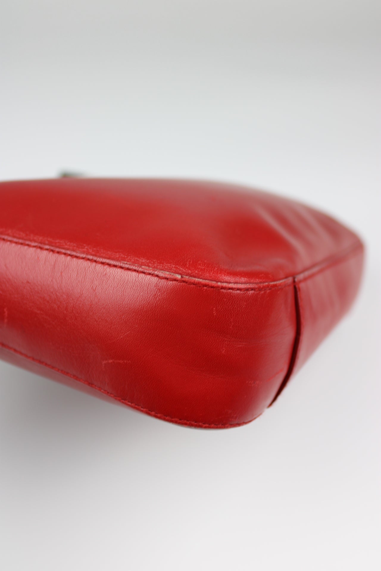 Gucci Leather Shoulder Bag 1990s