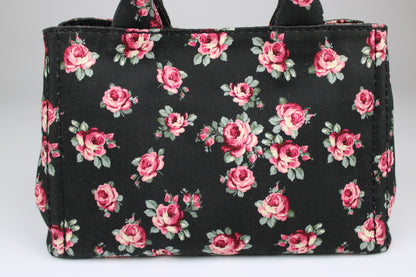 Prada Floral Canapa Bag