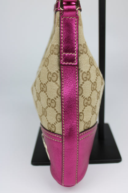 Gucci Monogram Britt Hobo Bag