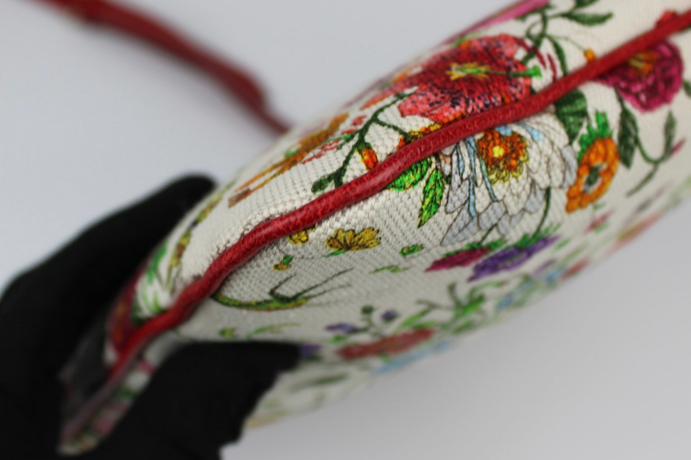 Gucci Floral Charm Cross Body Bag