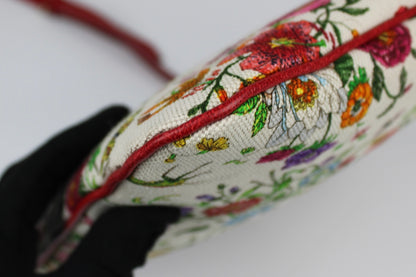 Gucci Floral Charm Cross Body Bag