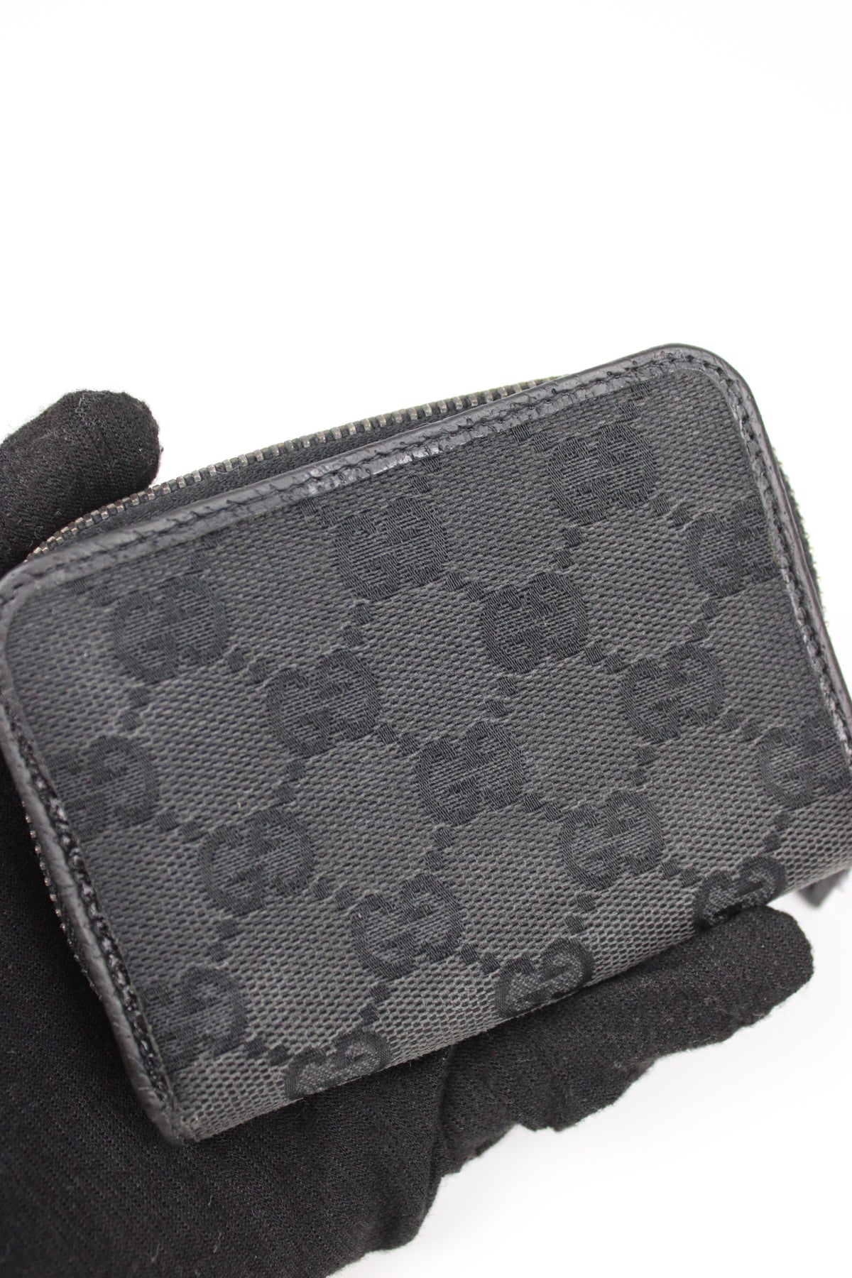 Pre-owned Gucci Monogram Wallet