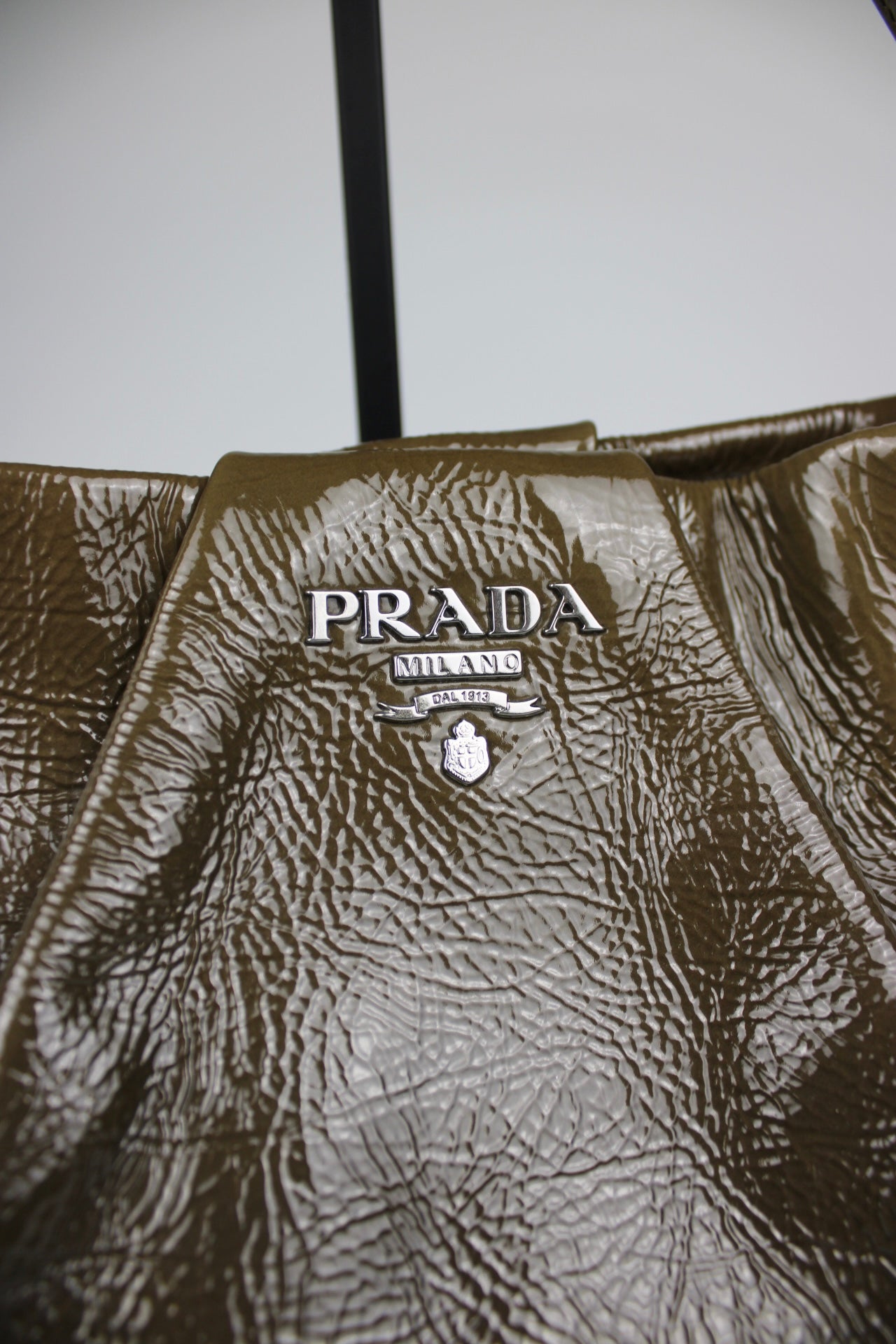 Prada Vernice Sfumata Ombré Patent Bag 2008