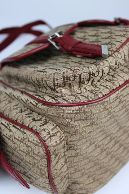 Dior Monogram Columbus Hobo Bag 2006