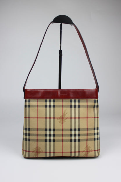 Burberry Haymarket Shoulder Bag 2003