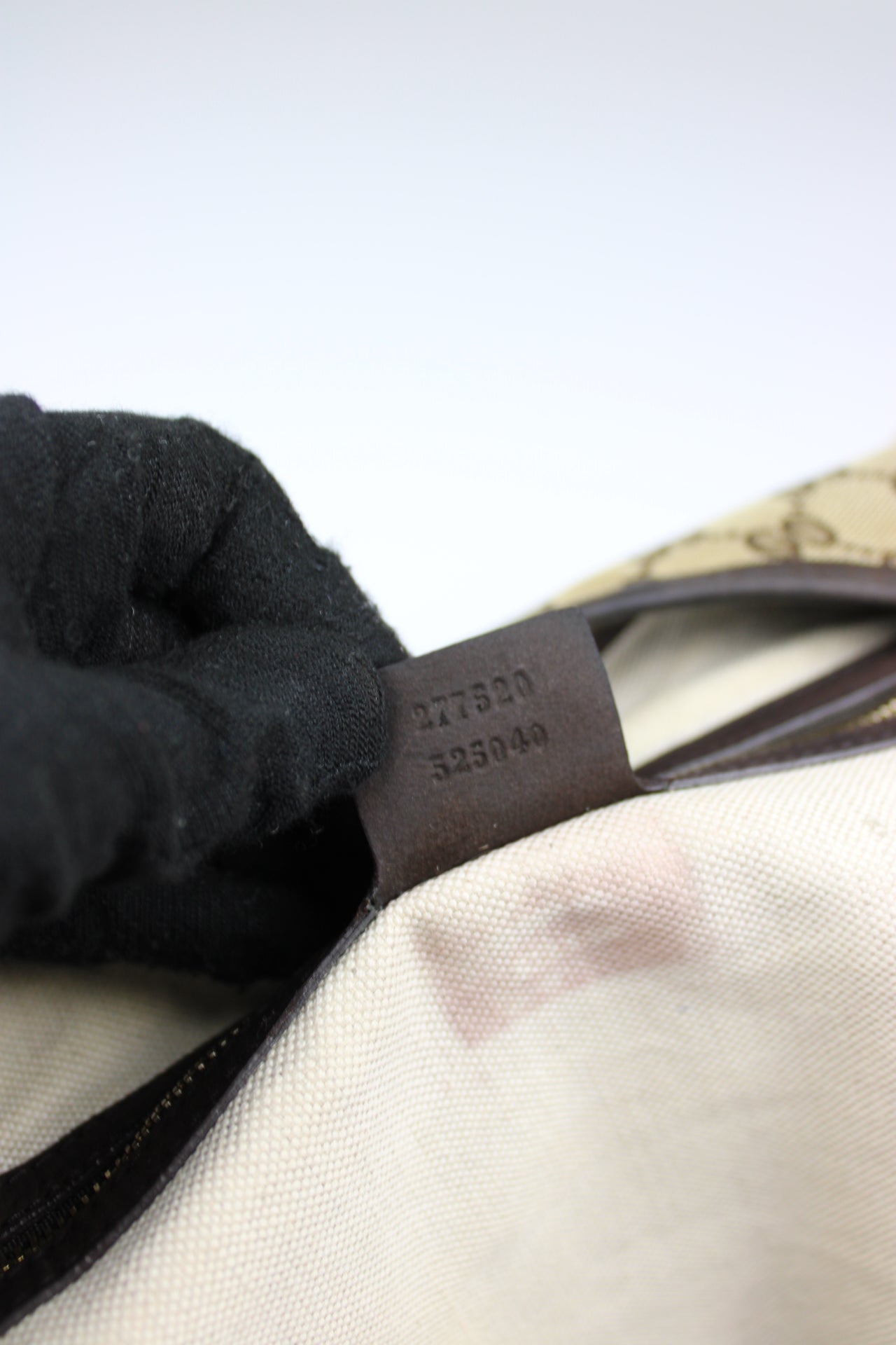 Gucci Monogram Hobo Jackie Bag