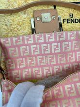 Load image into Gallery viewer, Fendi Zucchino Mini Baguette Bag
