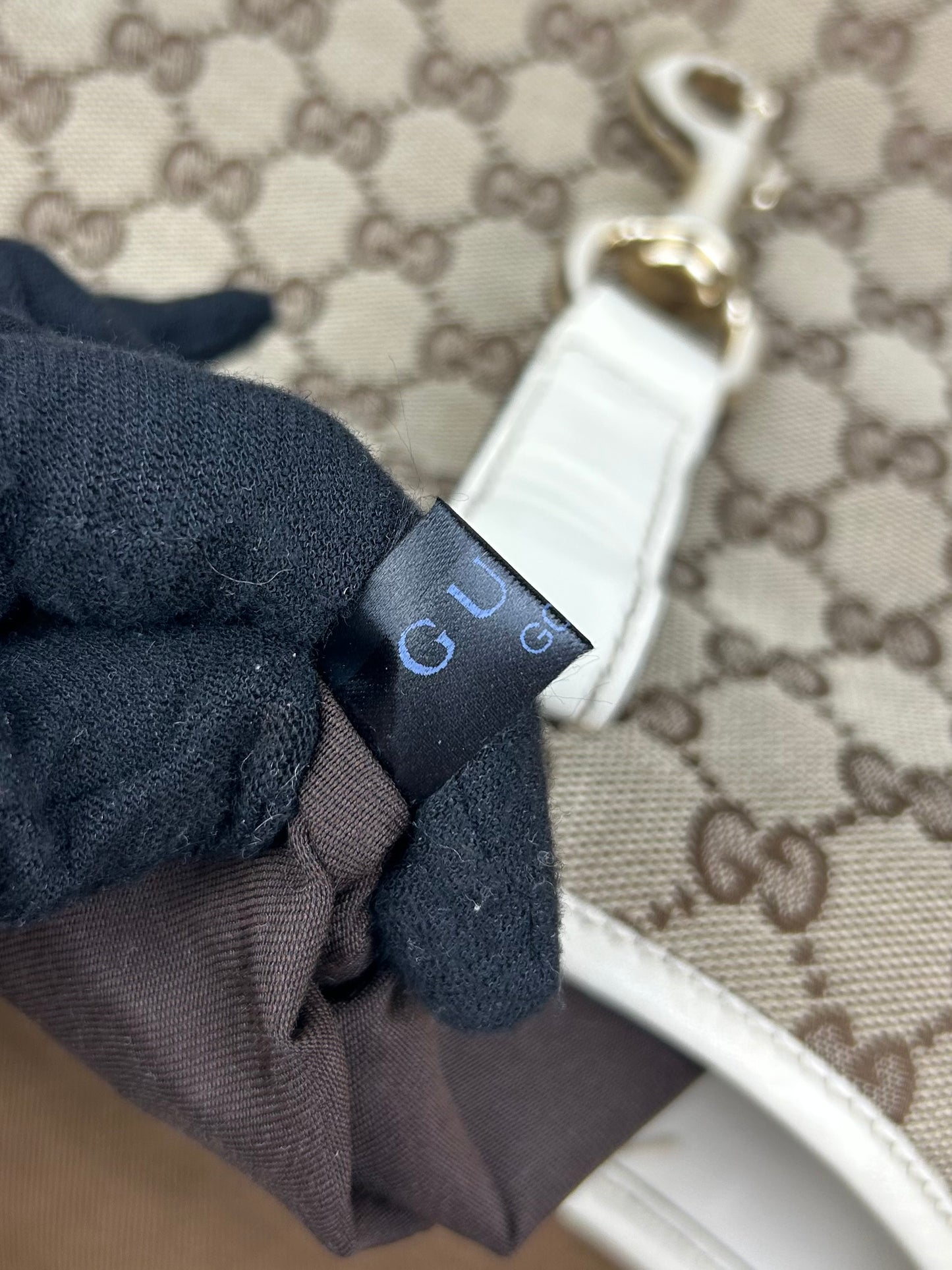 Gucci Monogram Jackie Bag