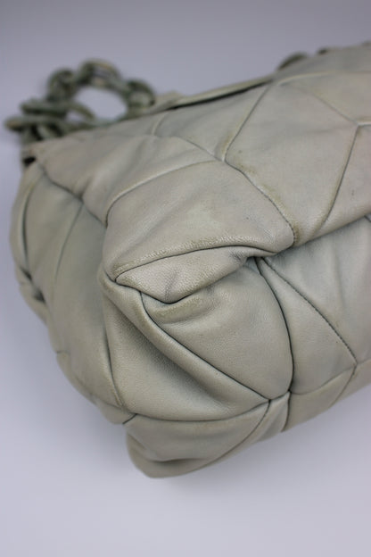 Miu Miu Leather Marbled Strap Shoulder Bag