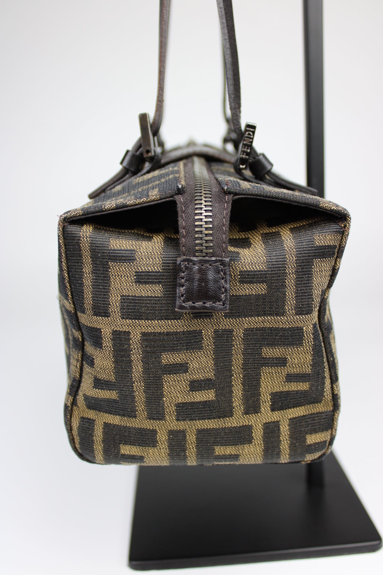 Fendi Zucca Box Baguette Bag