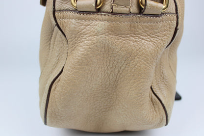 Pre-owned Prada Cervo Leather Hobo Bag