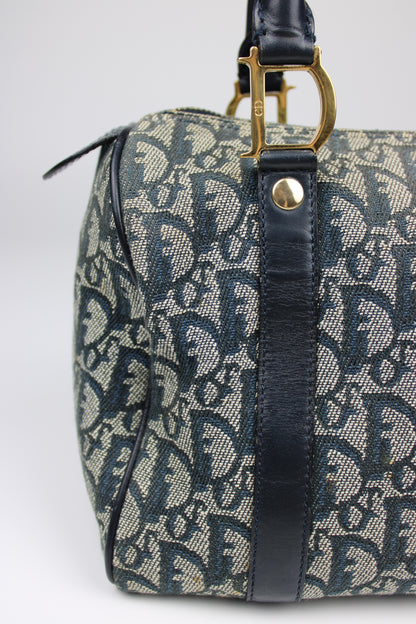Dior Monogram Trotter Boston Bag 2002