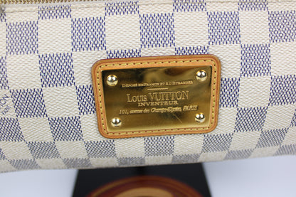 Louis Vuitton Damier Azur Eva Pochette Bag 2012