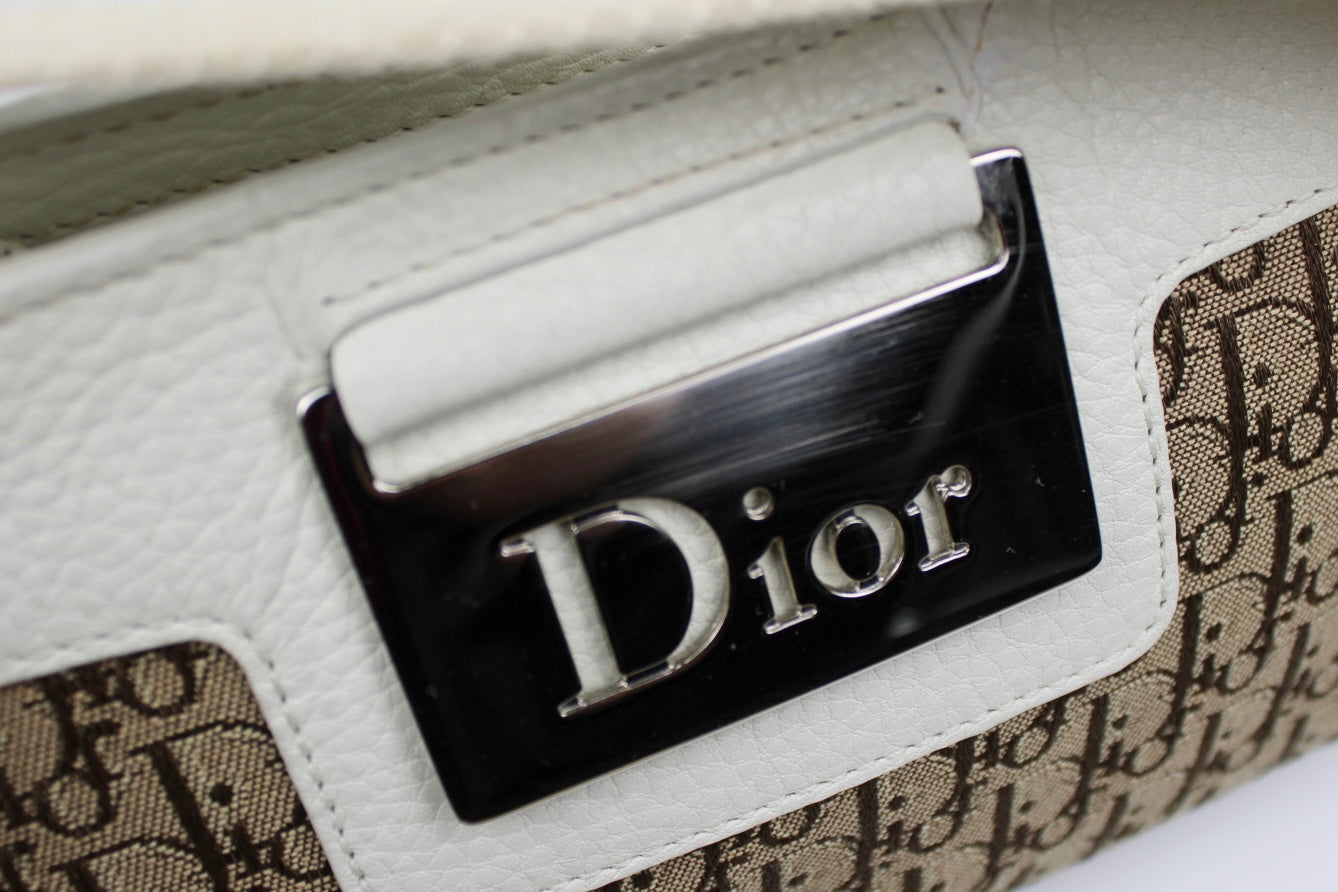 Dior Monogram Columbus Pochette Bag 2006