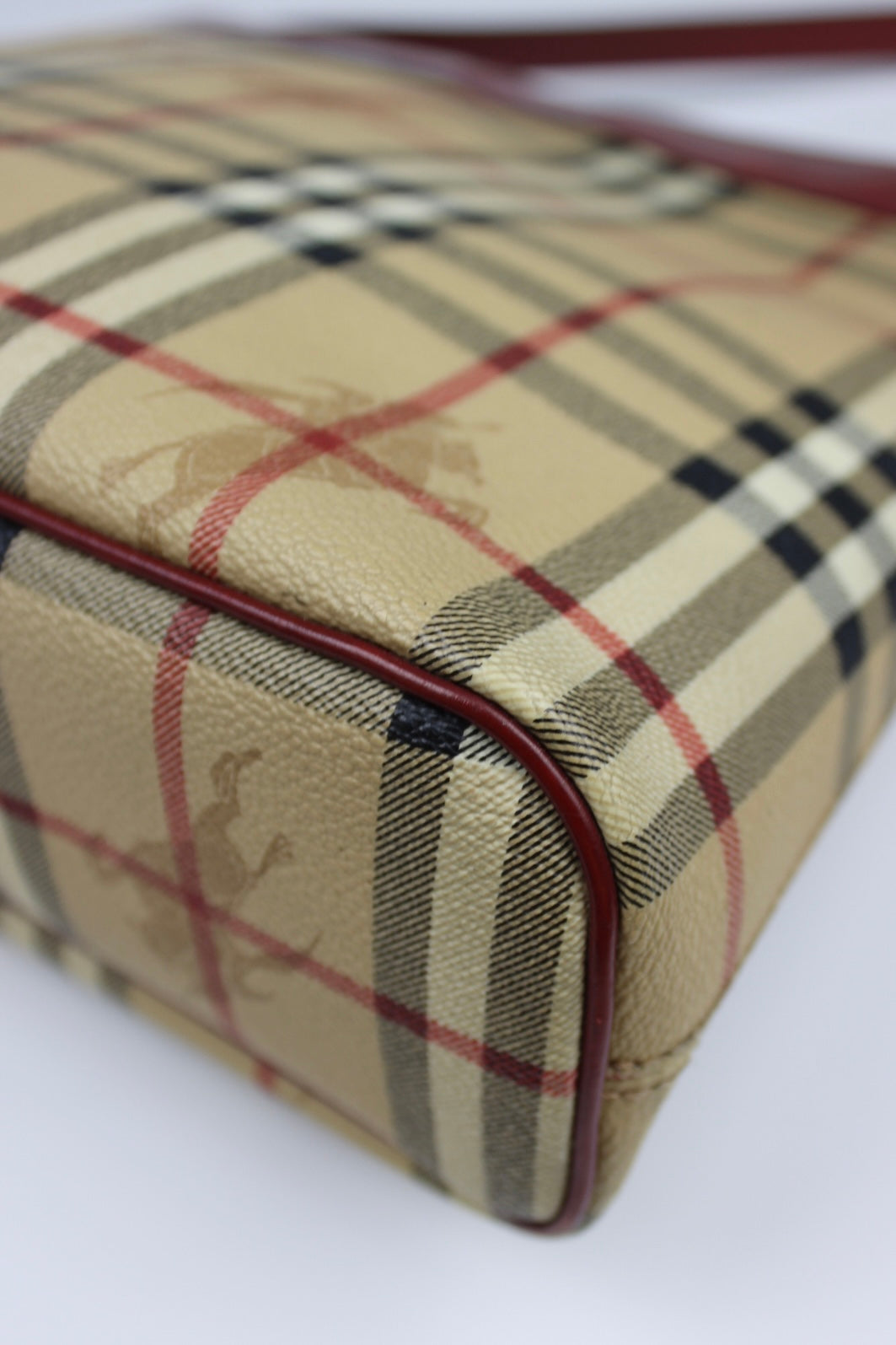 Burberry Haymarket Shoulder Bag 2003