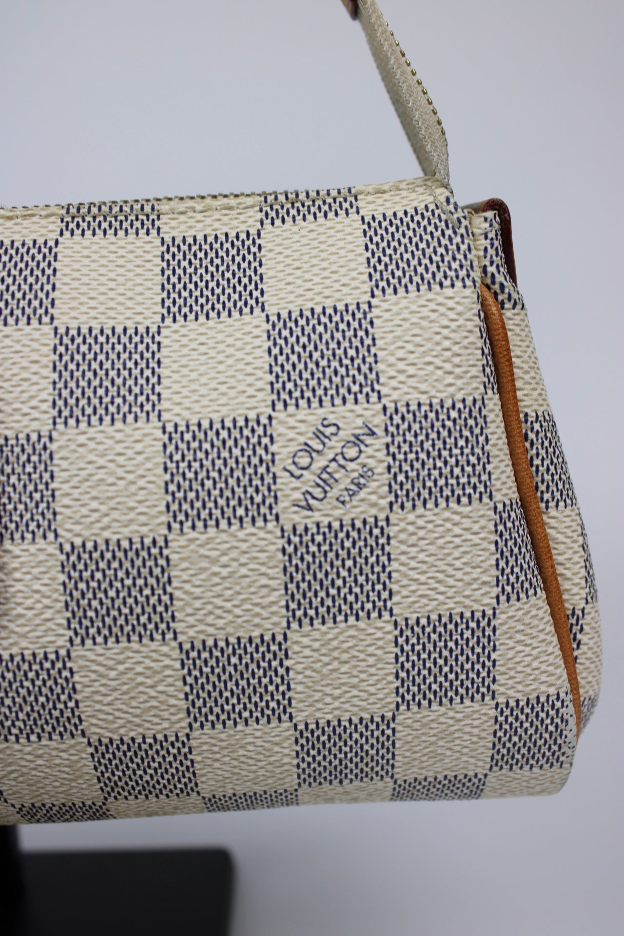 Louis Vuitton Damier Azur Eva Pochette Bag 2012