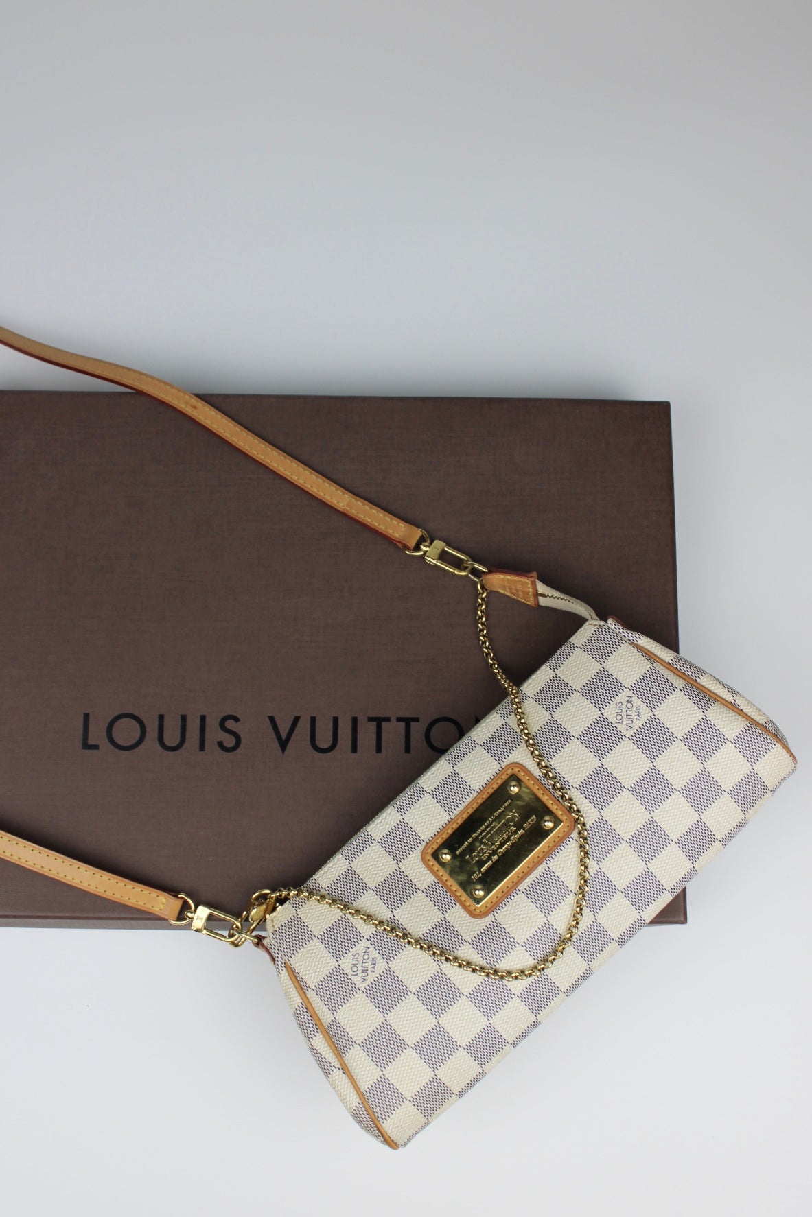 Louis Vuitton Damier Azur Eva 2-Way Bag 2010