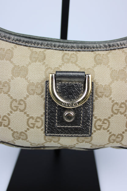 Pre-owned Gucci Monogram Abbey Bag