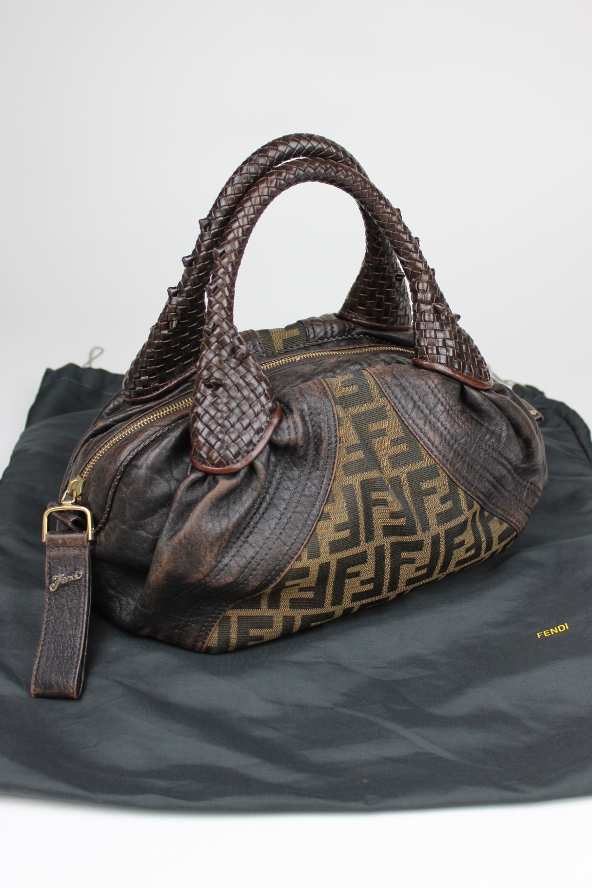 Fendi Zucca Mini Spy Bag