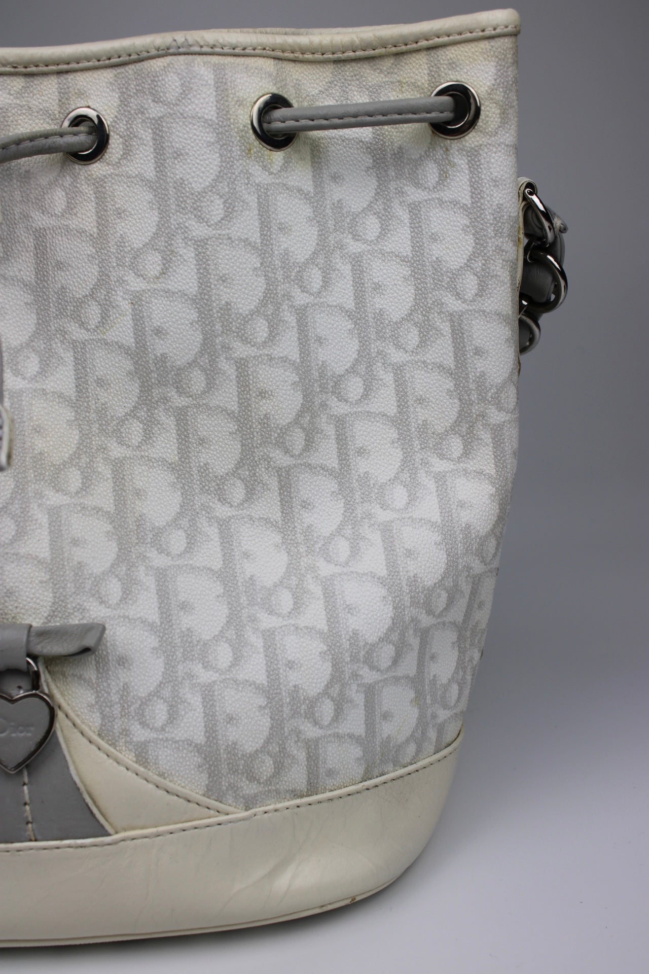 Dior Monogram Romantique Mini Bucket Bag 2007