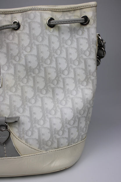 Dior Monogram Romantique Mini Bucket Bag 2007