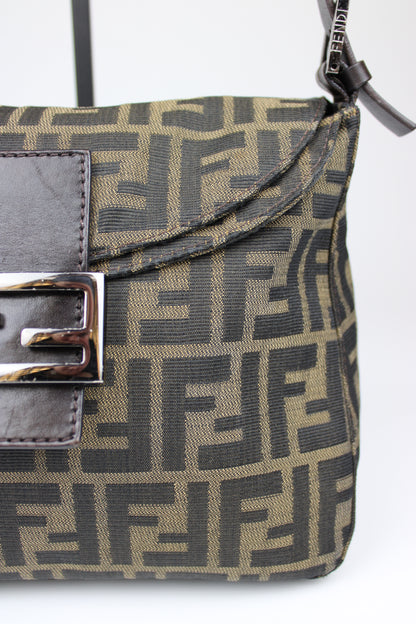 Fendi Zucca Baguette Bag