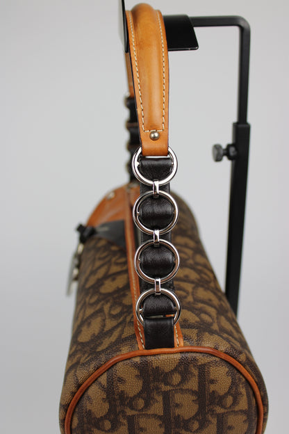 Dior Monogram Romantique Barrel Bag 2007