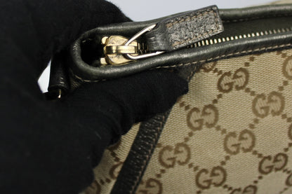 Pre-owned Gucci Monogram Abbey Bag