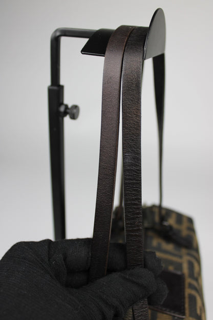Fendi Zucca Box Baguette Bag