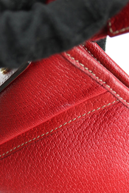 Gucci Abbey Leather Pochette Bag