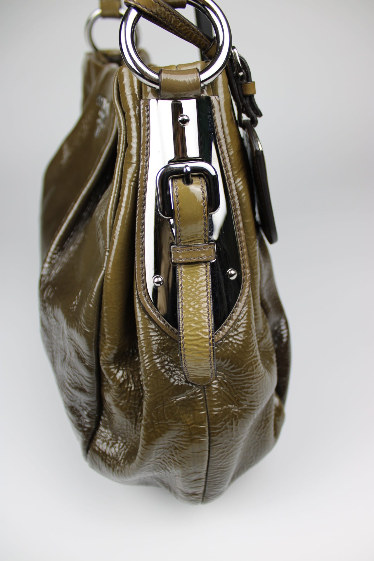 Prada Vernice Sfumata Ombré Patent Bag 2008