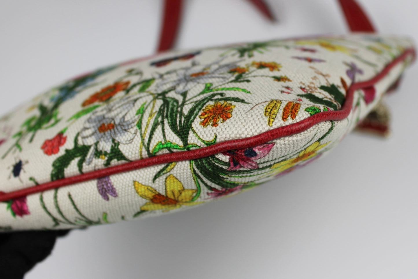 Gucci Floral Charm Cross Body Bag