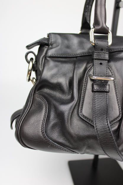 Prada Glacé Calf Leather 2-Way Bag