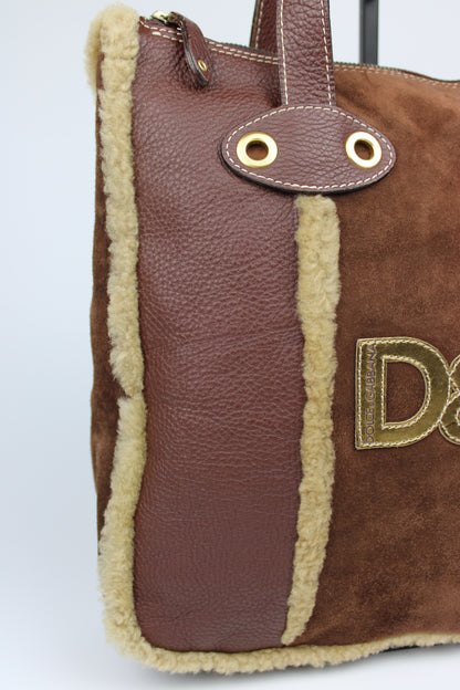 Dolce & Gabbana Sherpa Tote Bag