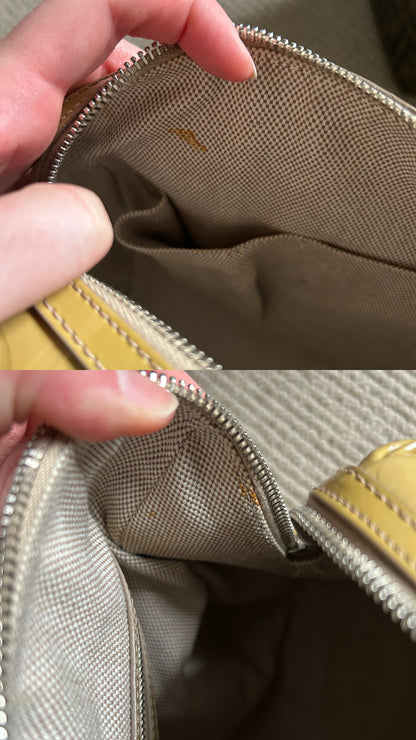 Dior Monogram Patent Boston Bag 2008