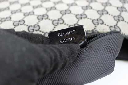 Pre-owned Gucci Monogram Crescent Bag