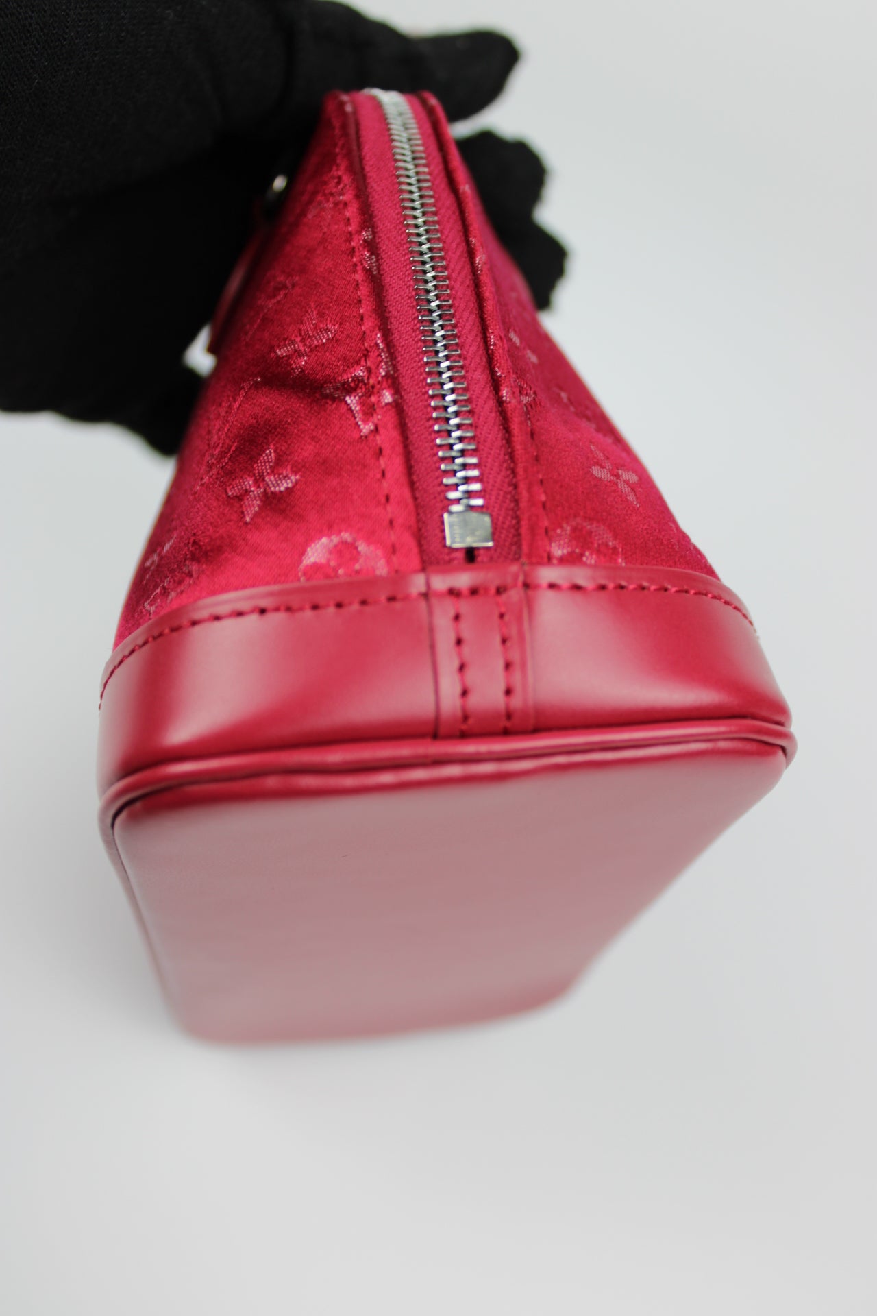 Louis Vuitton Satin Micro Alma Bag 2002