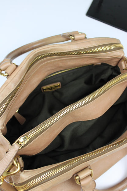 Miu Miu Leather Hobo Bag