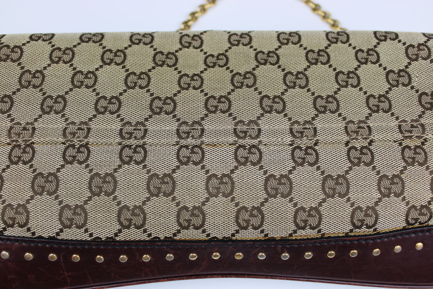 Gucci Tom Ford Monogram Horsebit Bag 2003