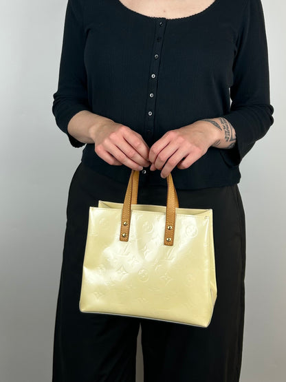 Pre-owned Louis Vuitton Vernis Reade PM Tote Bag 2006 (With Receipt)