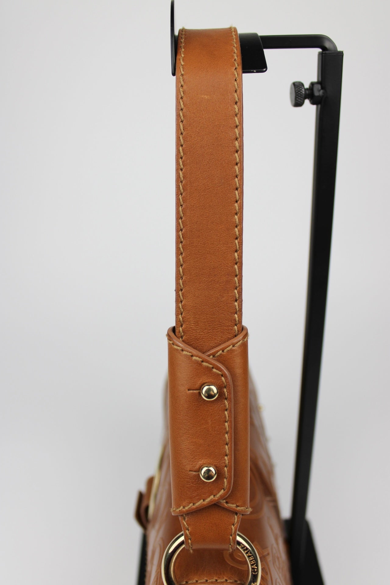 Dolce & Gabbana Leather Baguette Shoulder Bag