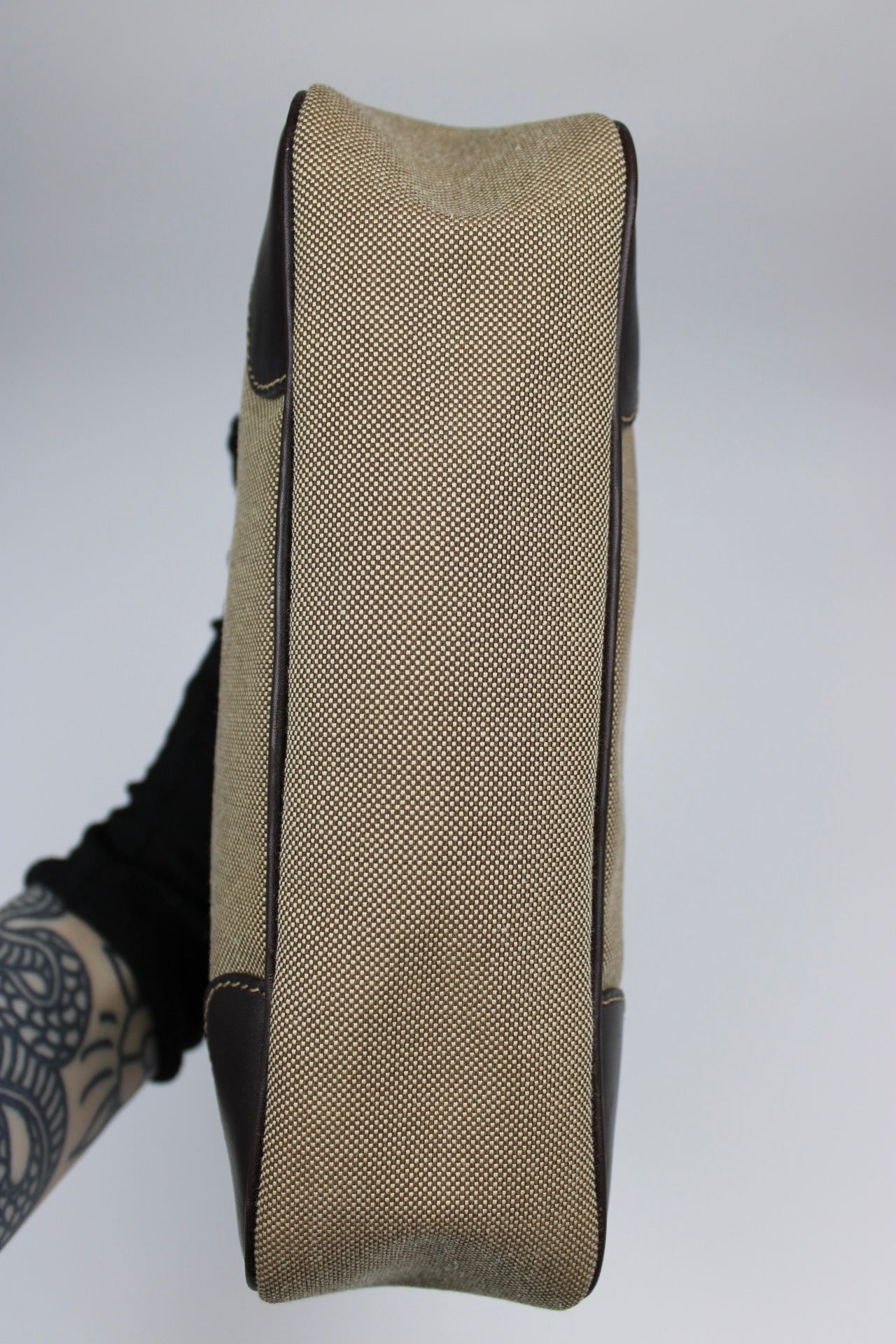 Prada Canvas Mini Hobo Bag