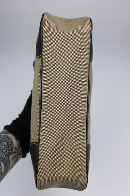 Prada Canvas Mini Hobo Bag