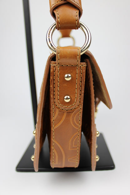 Dolce & Gabbana Leather Baguette Shoulder Bag