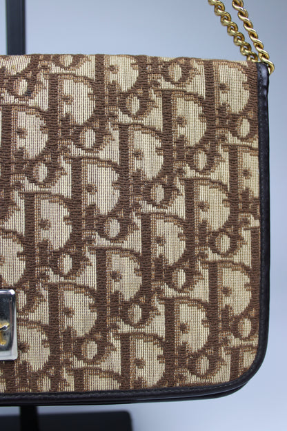 Dior Monogram Shoulder Bag 1980s