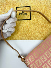 Load image into Gallery viewer, Fendi Zucchino Mini Baguette Bag
